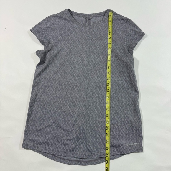 Patagonia Ridge Flow Shirt Purple Jacquard Print - Picture 6 of 7